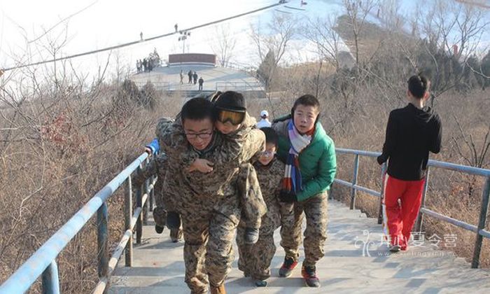北京西點軍事訓練營中的感動瞬間