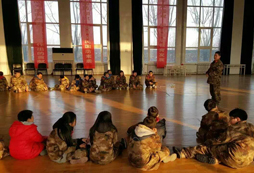 在北京西點軍事營中的成長