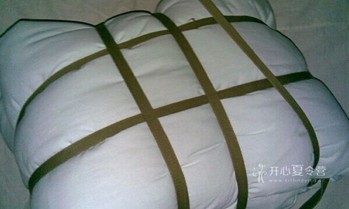 在北京西點訓練營中我們學會了打背包