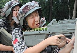 北京八一軍事冬令營讓孩子學會感恩