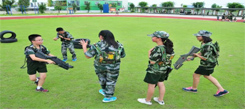 寒假參加了成都軍事冬令營學會了感恩