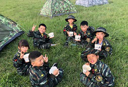 參加云南滇南豹冬令營提高孩子意志力！