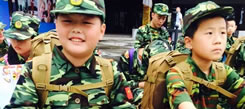 武漢軍事冬令營在行程上的特色