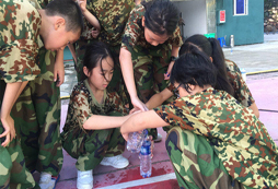 青少年參加短期的廣州軍事冬令營收獲了什么？