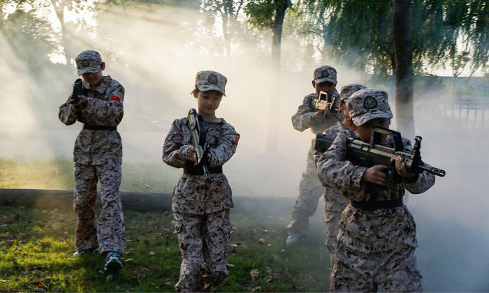 杭州小學(xué)生軍事冬令營