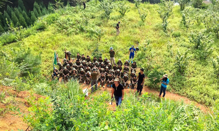 杭州兒童軍事冬令營(yíng)強(qiáng)大我的心