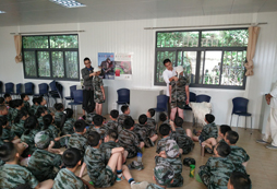 初中生可以參加短期的河南軍事冬令營