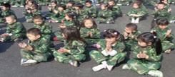成都軍營冬令營教孩子正確對待得與失