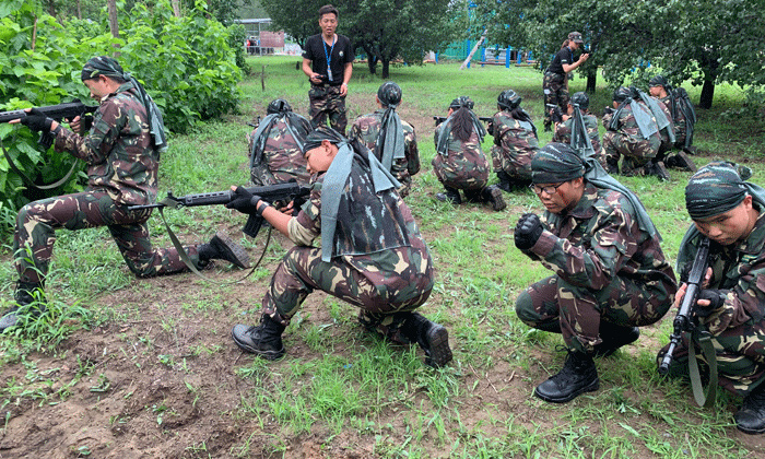 軍事冬令營課程