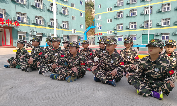 參加軍事勵志冬令營讓孩子更好地成長