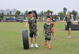 孩子在山東軍事冬令營中的收獲
