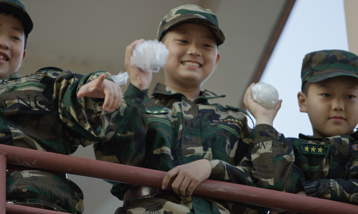 孩子去參加軍事冬令營有改變嗎