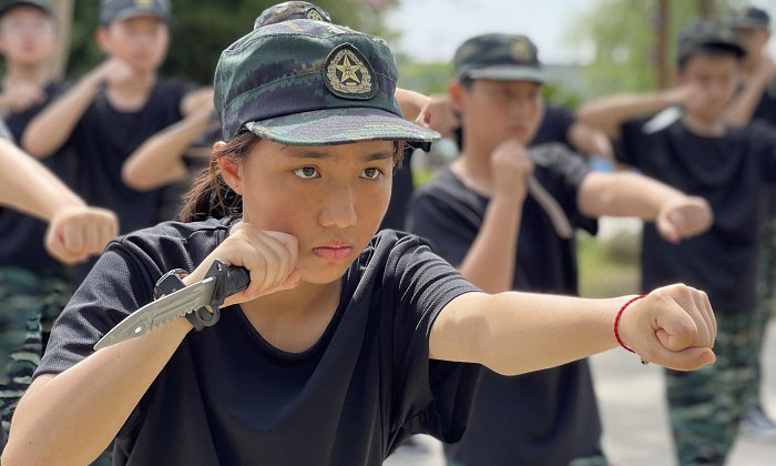 學習打軍拳