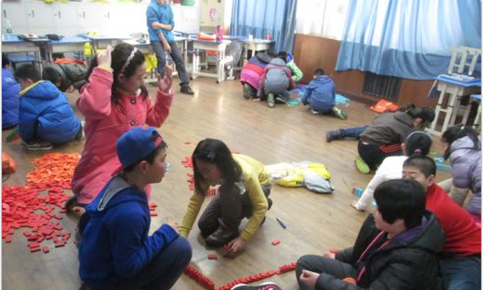 在2016上海新東方泡泡冬令營的精彩日子