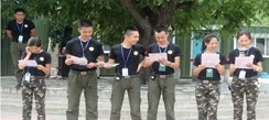北京青少年軍事冬令營讓孩子了解其心理特點