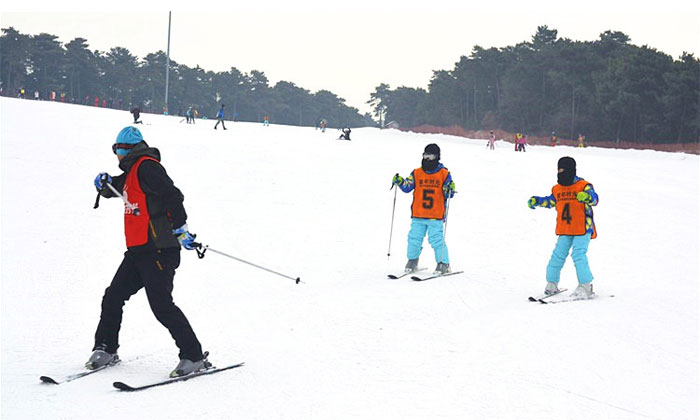 練習(xí)滑雪