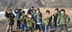 武漢軍訓(xùn)冬令營激發(fā)孩子勇于表現(xiàn)自己的自信