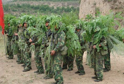 在冬令營(yíng)的采用軍事化封閉式管理