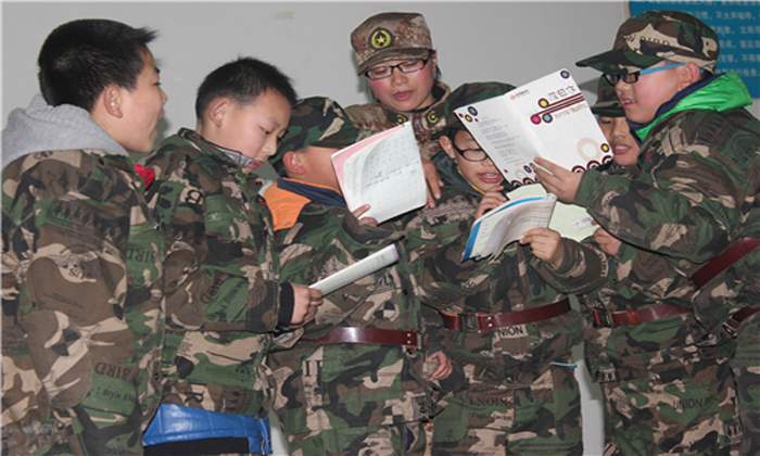 上海西點軍校冬令營讓孩子學(xué)會感恩，學(xué)會珍惜