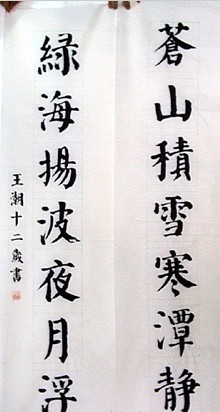 優(yōu)秀書法作品欣賞