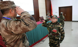 參加浙江軍事冬令營后開學(xué)前準備